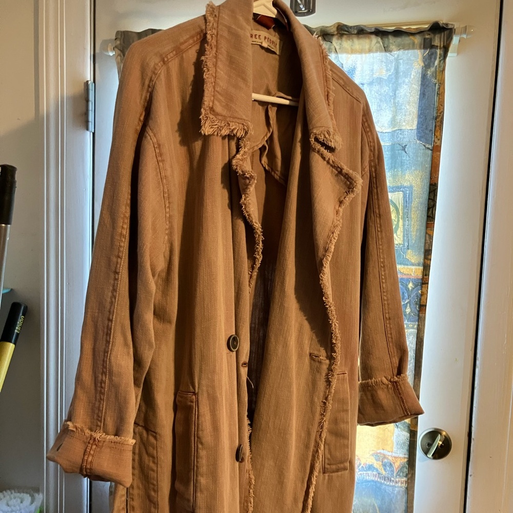 Free People Kelly Trench Coat